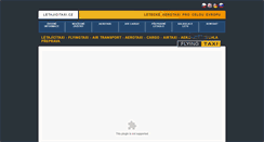 Desktop Screenshot of flyingtaxi.cz
